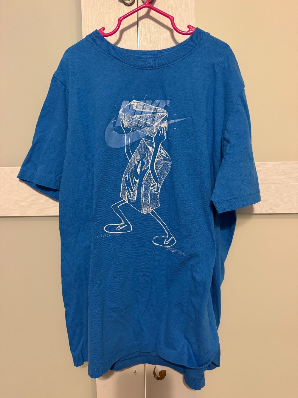 Nike Shoebox Man Graphic T-Shirt XL VGUC